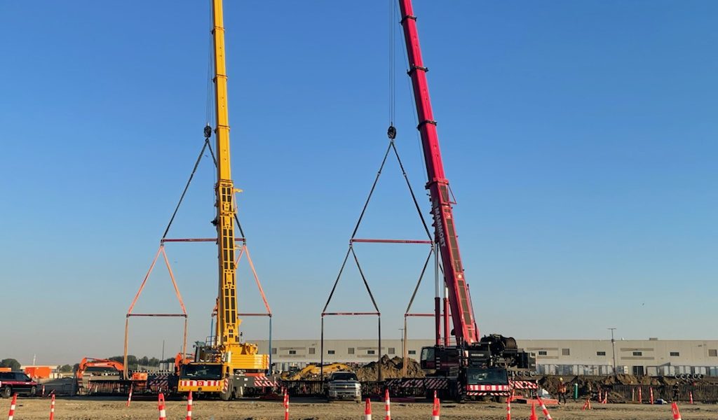 Amazon Warehouse chantier