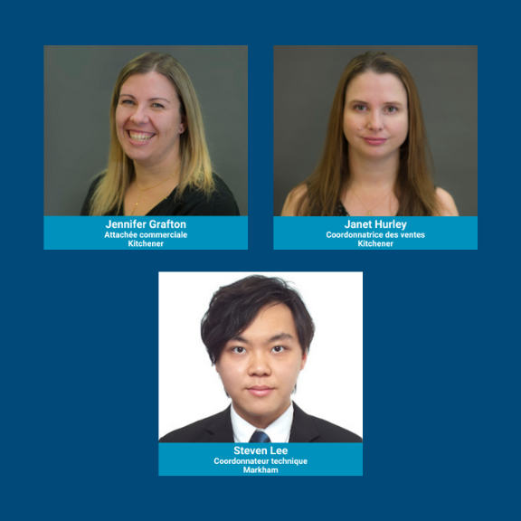 3 personnes nommées dans les Bons coups : Jennifer Grafton, Steven Lee et Janet Hurley